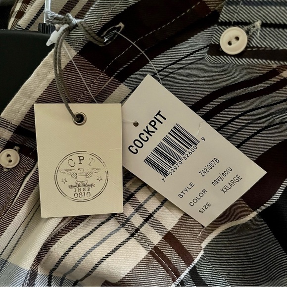 Cockpit USA Button Down Long Sleeve Shirt Size XXL - Picture 4 of 4